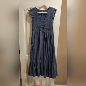 Anthropologie The Peregrine Midi Dress